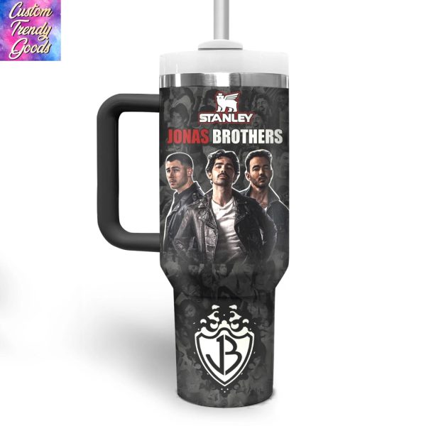 Celebrate 20 Years Of Jonas Brothers Tumbler With Handle And Straw