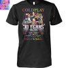 AC DC 52 Years 1973-2025 Pwr Up Tour Signature Thank You For The Memories Unisex T-Shirt