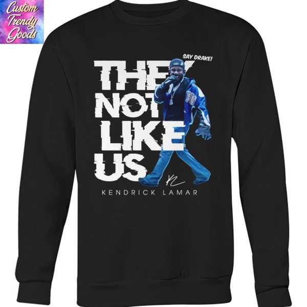 Kendrick Lamar They Not Like Us Signature Unisex T-Shirt