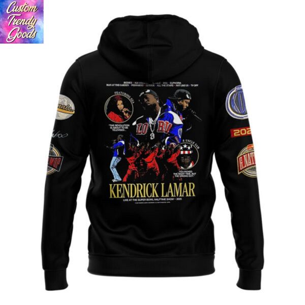 Kendrick Lamar x SZA x Uncle Sam Grand National Tour Super Bowl LIX Hoodie