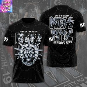 Kiss Band End Of The Road 3D T-Shirt