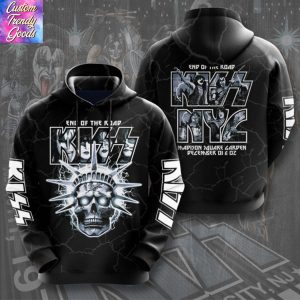 Kiss Band End Of The Road Hoodie