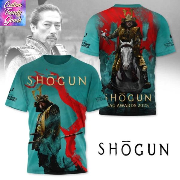 Shogun Sag Awards 2025 3D T-Shirt