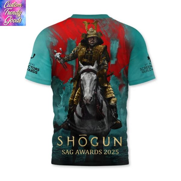 Shogun Sag Awards 2025 3D T-Shirt