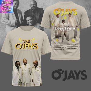 The O Jays – Last Stop On The Love Train The Final Tour 3D T-Shirt