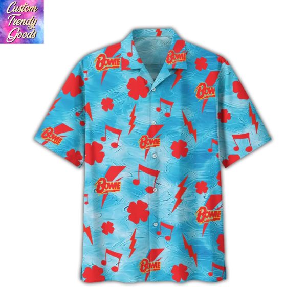David Bowie – We Can Be Heroes Just For One Day Hawaiian Shirt