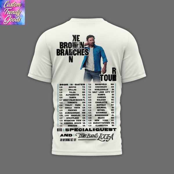 Dierks Bentley Broken Branches Tour 3D T-Shirt