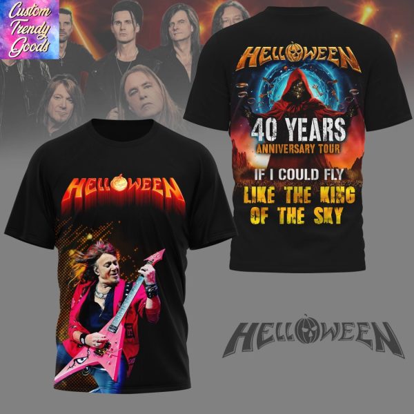 Halloween Band 40 Years Anniversary Tour 3D T-Shirt