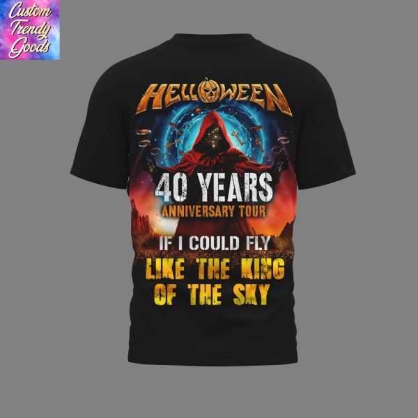 Halloween Band 40 Years Anniversary Tour 3D T-Shirt