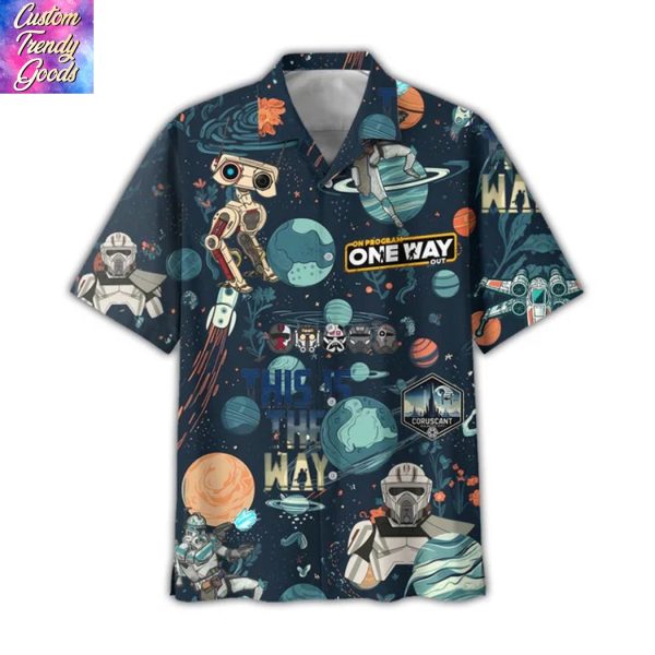 Star Wars On Program One Way Out Hawaiian Shirt