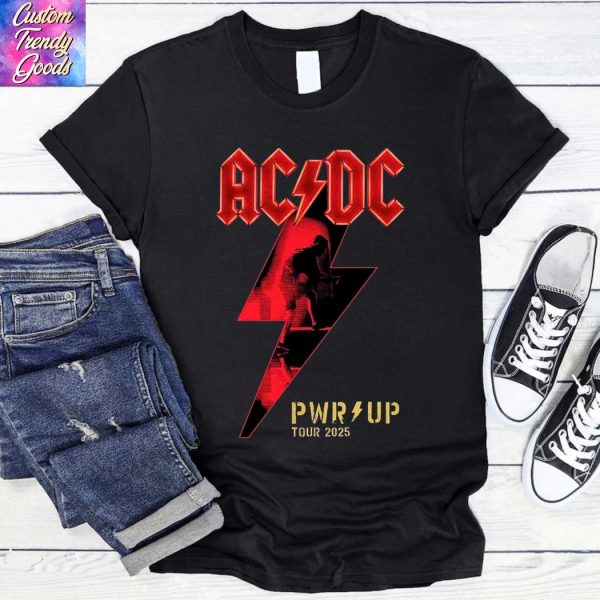 AC DC PWR UP Tour 2025 Unisex T-Shirt