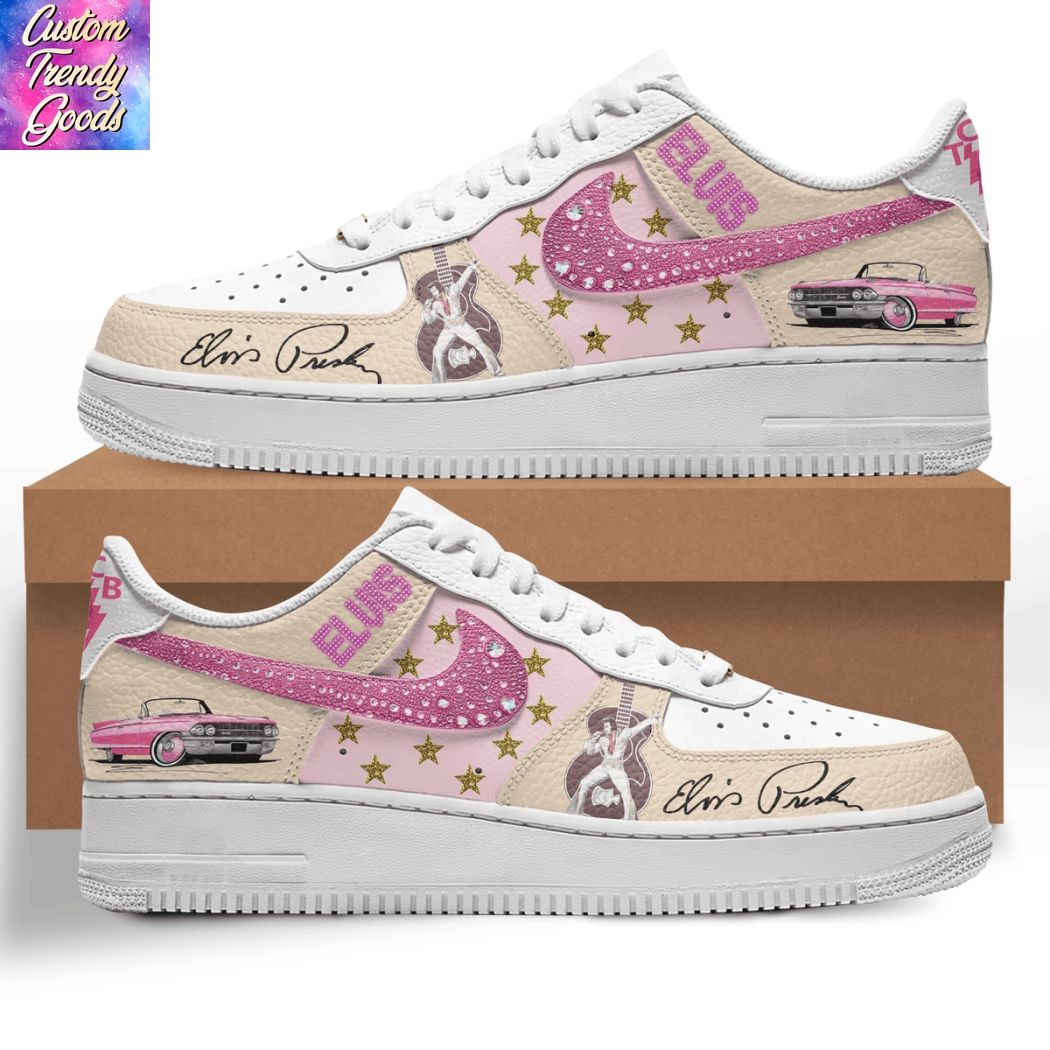 Elvis Presley Tcb Signature Air Force Shoes Elvis Presley Tcb Signature Air Force Shoes
