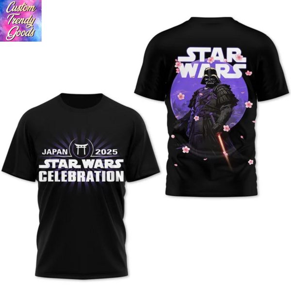 Japan 2025 Star Wars Celebration 3D T-Shirt