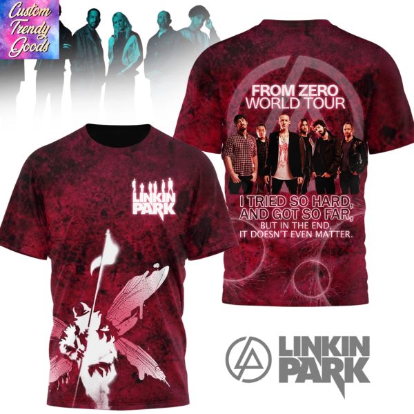 Linkin Park From Zero World Tour 3D T-Shirt