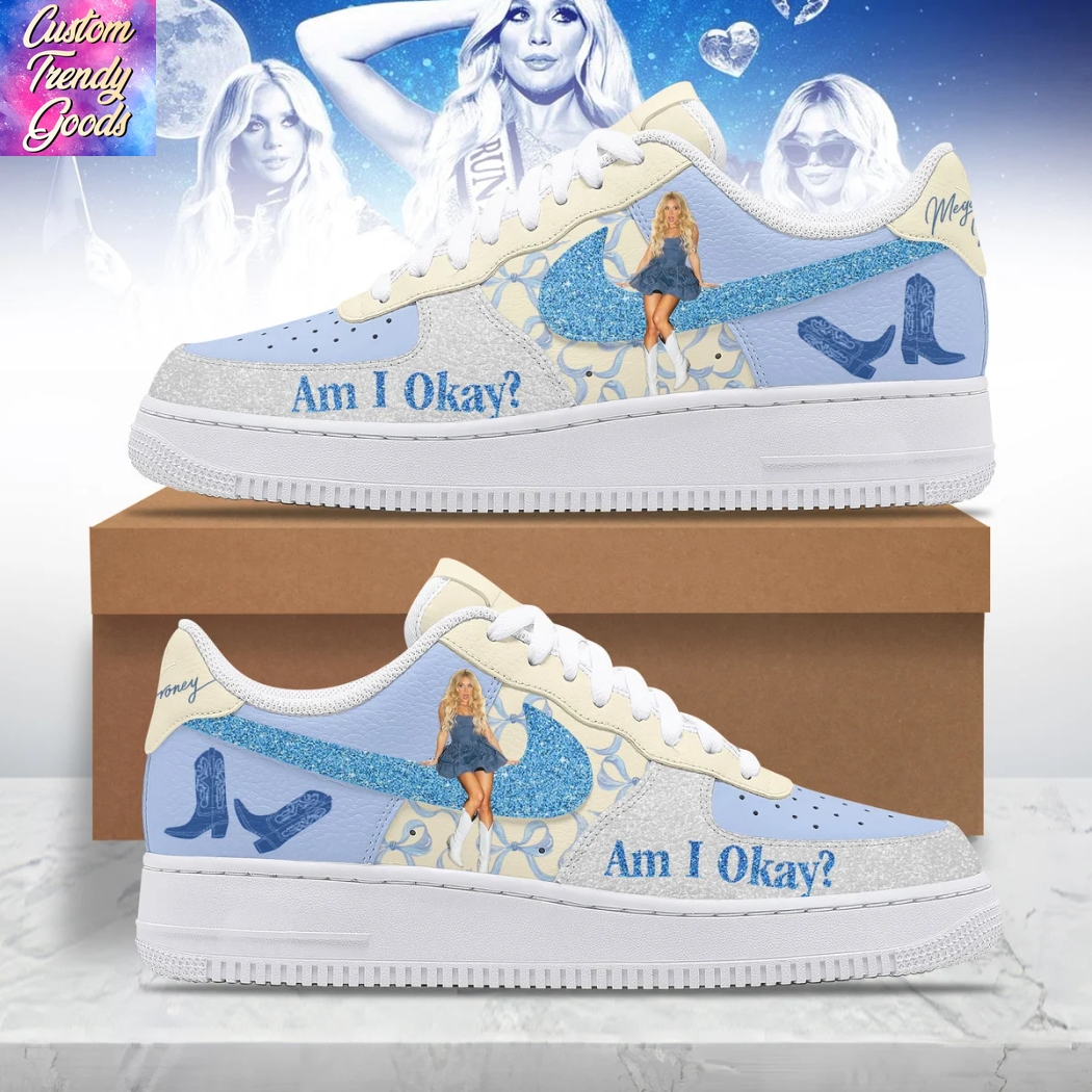 Megan Moroney Am I Okay Air Force Shoes Megan Moroney Am I Okay Air Force Shoes