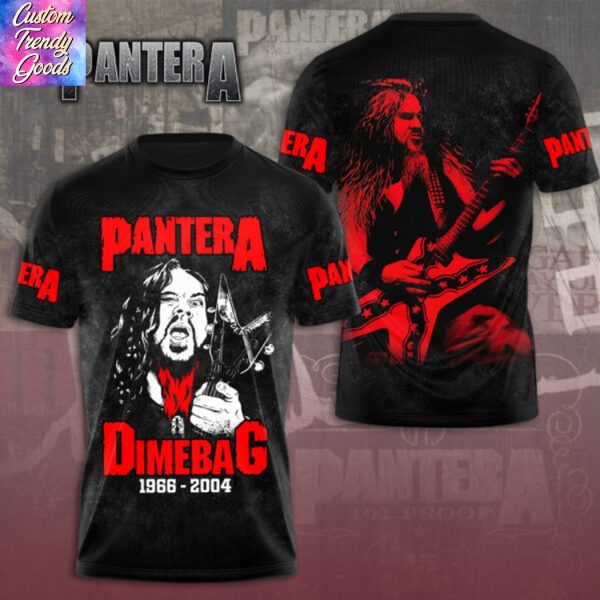 Pantera Dimebag 1966-2024 3D T-Shirt