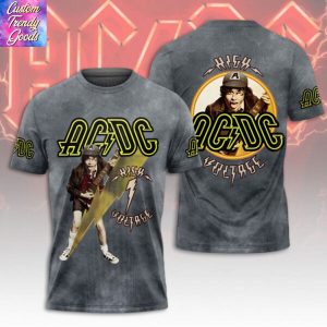AC DC High Voltage 3D T-Shirt
