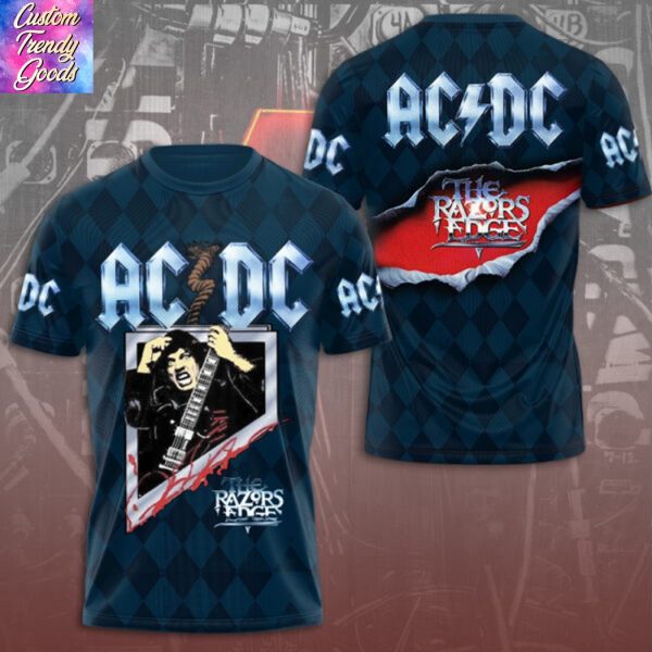 AC DC The Razors Edge 3D T-Shirt