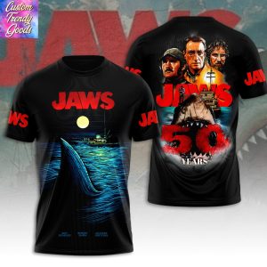 Jaws 50 Years 3D T-Shirt