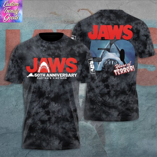 Jaws 50th Anniversary Martha Vineyard 3D T-Shirt