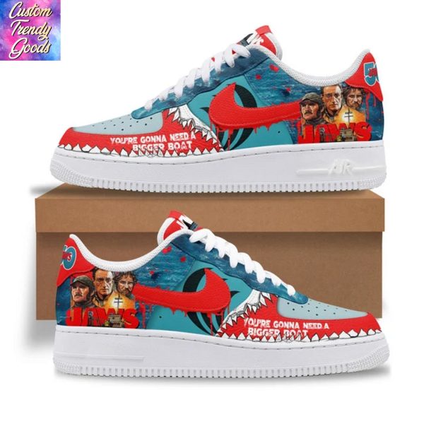 Jaws You Re Gonna Need A Bigger Boat Air Force Shoes