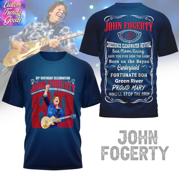 John Fogerty 80th Birthday Celebration 3D T-Shirt