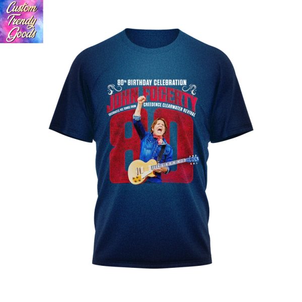John Fogerty 80th Birthday Celebration 3D T-Shirt