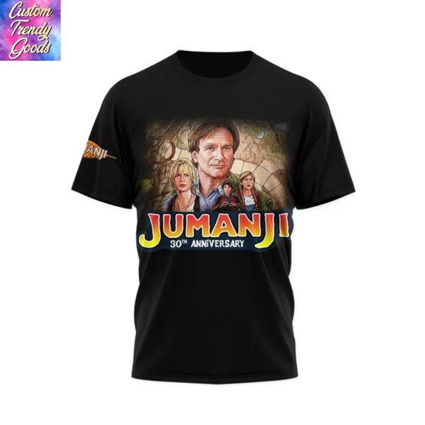 Jumanji 30th Anniversary Are You Game 3D T-Shirt