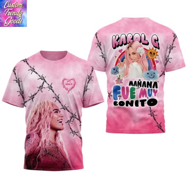Karol G Manana Sera Bonito 3D T-Shirt