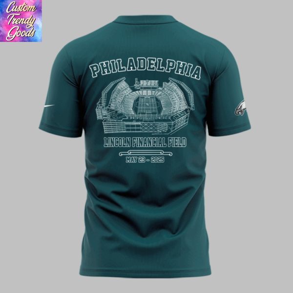 Metallica M72 World Tour x Philadelphia Eagles 3D T-Shirt