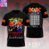 AC DC Thunderstruck Pwr Up Tour 3D T-Shirt