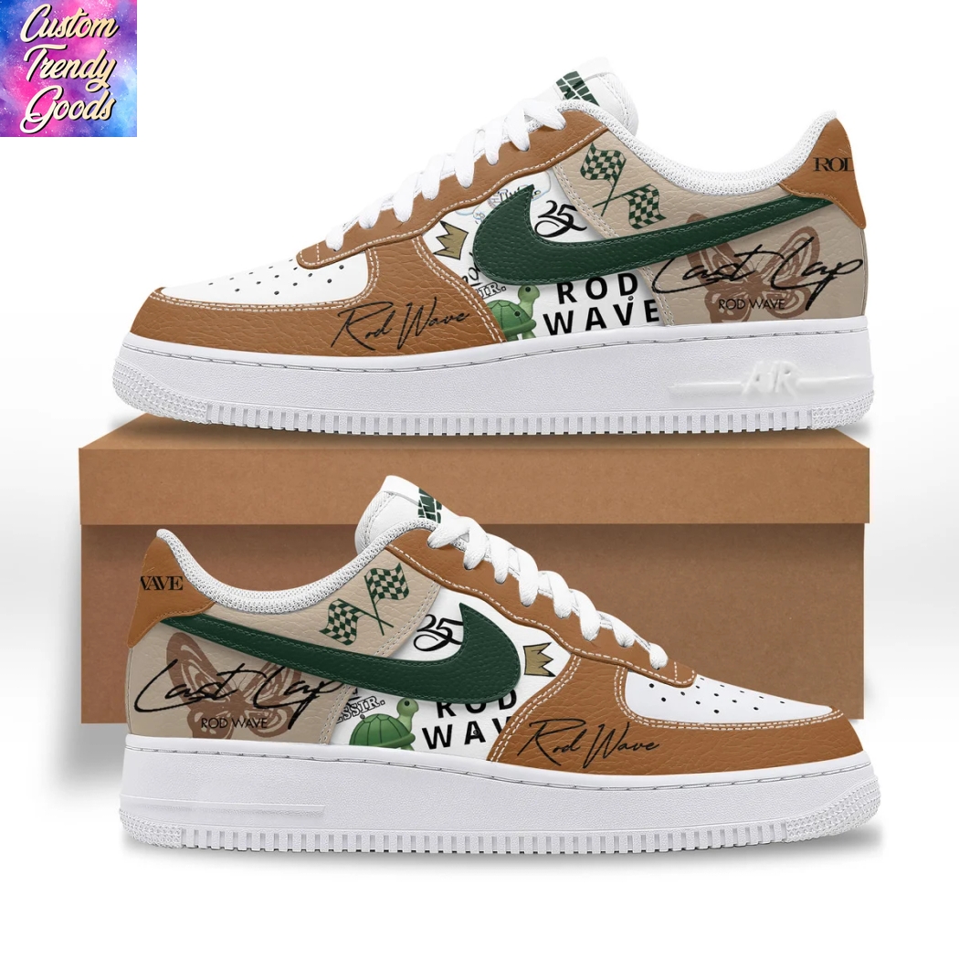 Rod Wave 25 Last Lap Air Force Shoes Rod Wave 25 Last Lap Air Force Shoes