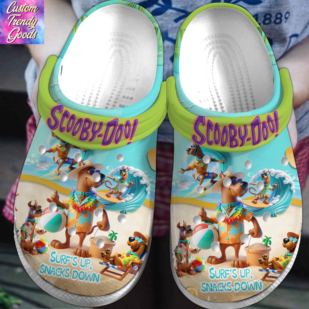 Scooby-Doo Cartoon Surfs Up Snacks Down Crocs Scooby-Doo Cartoon Surfs Up Snacks Down Crocs