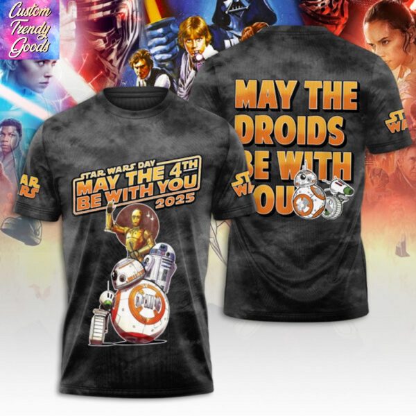 Star Wars May The 4th Be With You 2025 3D T-Shirt