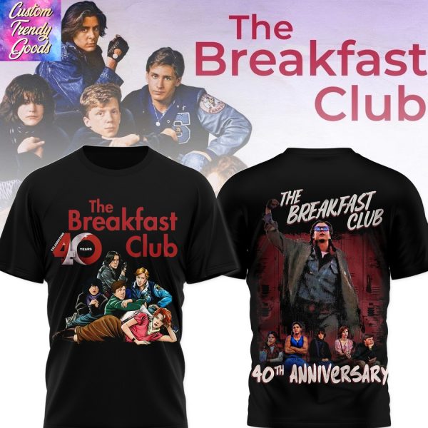 The Breakfast Club 40th Anniversary 3D T-Shirt