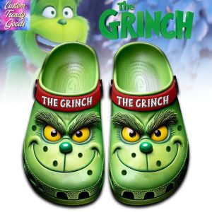 The Grinch Movie Green Crocs