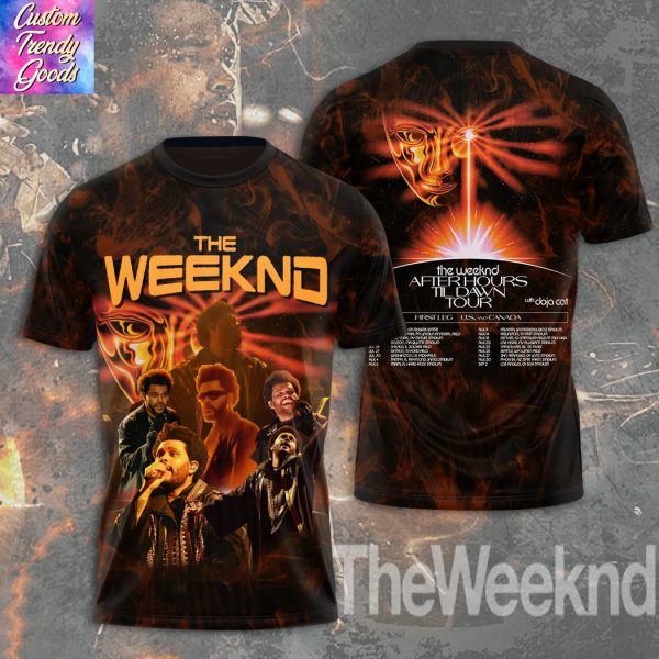 The Weeknd After Hours Til Dawn Tour 3D T-Shirt