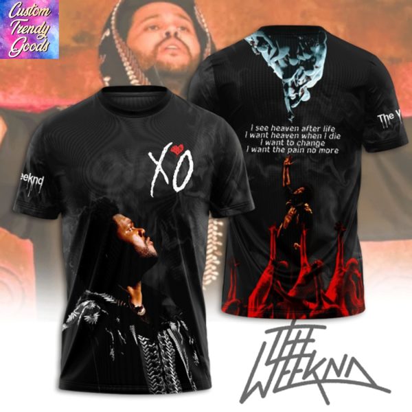 The Weeknd Xo – I See Heaven After Life 3D T-Shirt