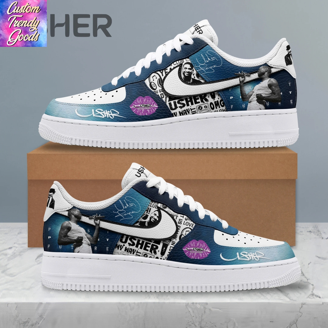 Usher Good Kisser Air Force Shoes Usher Good Kisser Air Force Shoes