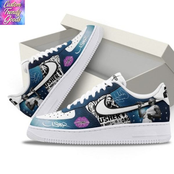 Usher Good Kisser Air Force Shoes
