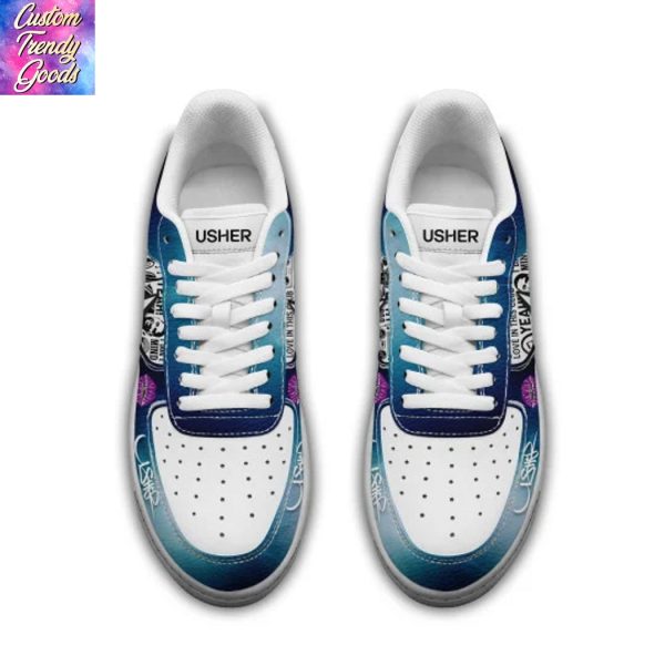 Usher Good Kisser Air Force Shoes