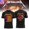 Virginia Tech Hokies Metallica M72 World Tour Exit Light Enter Night 3D T-Shirt – Orange