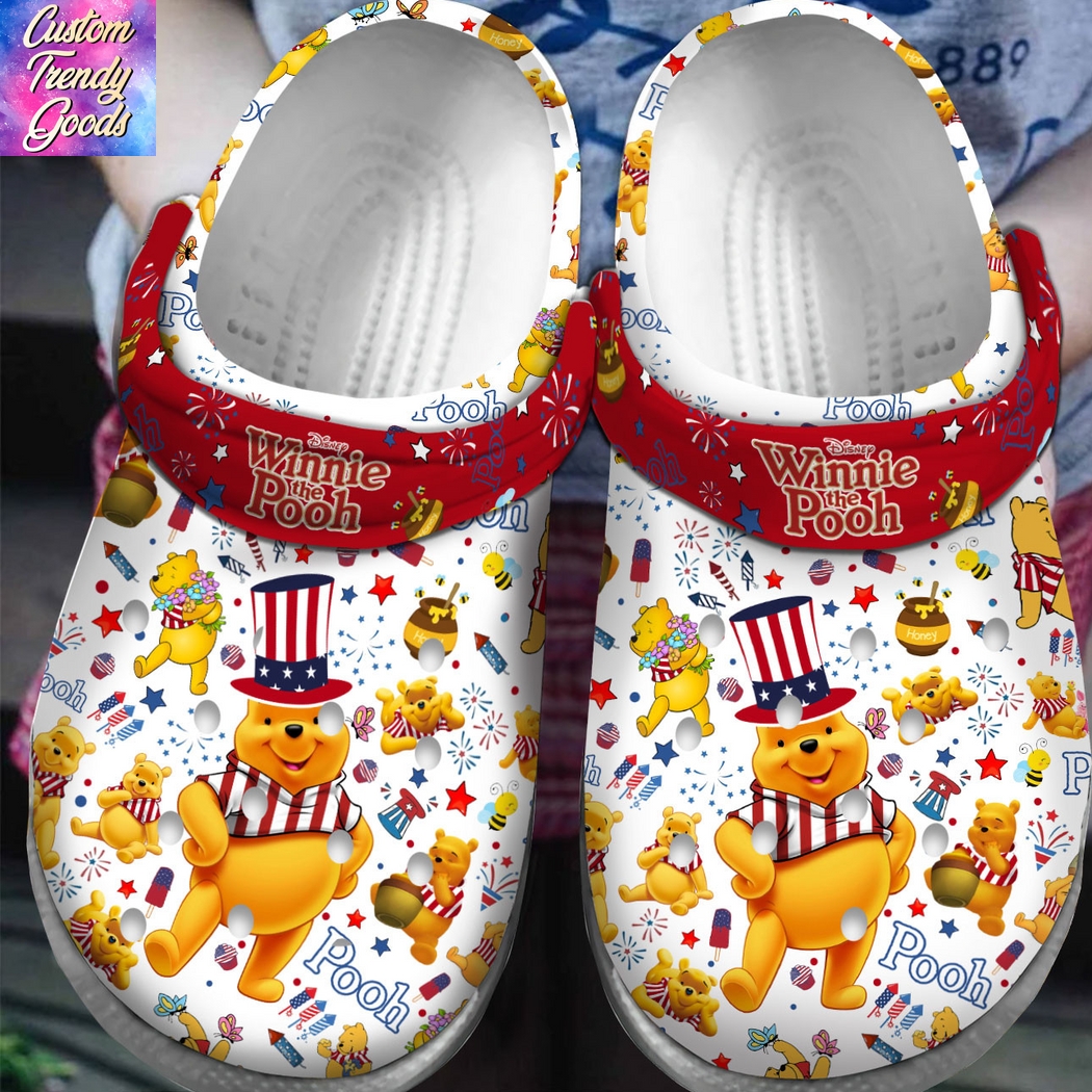 Winnie The Pooh Cartoon Crocs Winnie The Pooh Cartoon Crocs
