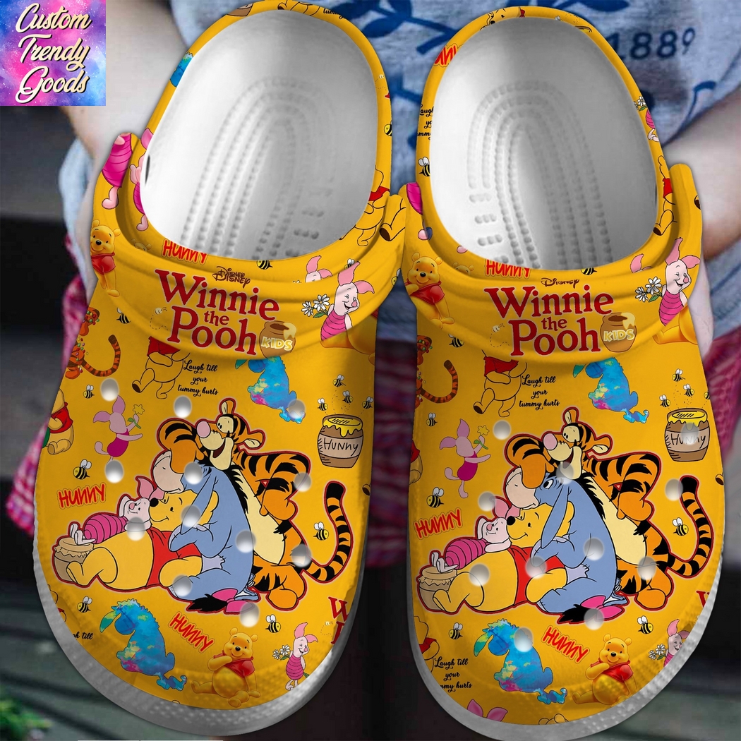 Winnie The Pooh Laugh Till Your Tummy Hurts Crocs Winnie The Pooh Laugh Till Your Tummy Hurts Crocs